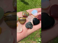 Gemstone Heart Bundle of 10