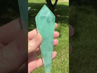 Neon Green Fluorite Scepter #4