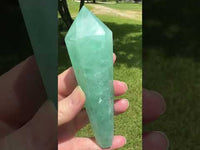 Neon Green Fluorite Scepter #3