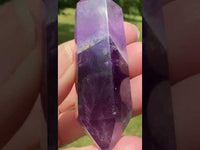 Double Terminated Phantom Amethyst Scepter Wand #11