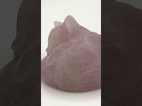 Rosé Quartz Sleeping Cat