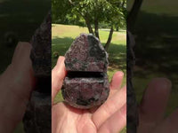 Decorative Garnet Skull