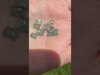 Chrome Fluorite 5x3mm Octagon Cab
