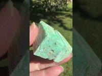 Indonesia Turquoise Crystal Tower 79g – Natural Vugs & Layered Matrix #3