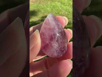Pear Shape Candy Fluorite Cabochon #24