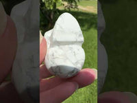 Natural Howlite Skull