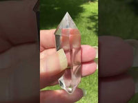 Natural Quartz Double Terminated Wand Point #9