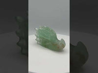 Fluorite Dragon Head Carving #13