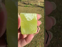 Yellow Stone Buddy with Glasses