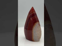 Carnelian Mixed Quartz Arrow Tower #7