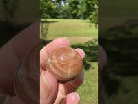 Sparkling Sunstone Sphere mixed with Moonstone #10
