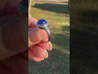 Natural Lapis Lazuli Rings
