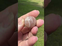 Sparkling Sunstone Sphere mixed with Moonstone #2