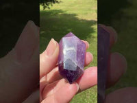Double Terminated Phantom Amethyst Scepter Wand #6